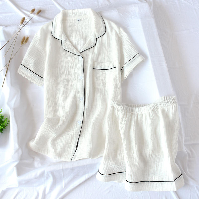 Der Musselin Baumwoll Pyjama