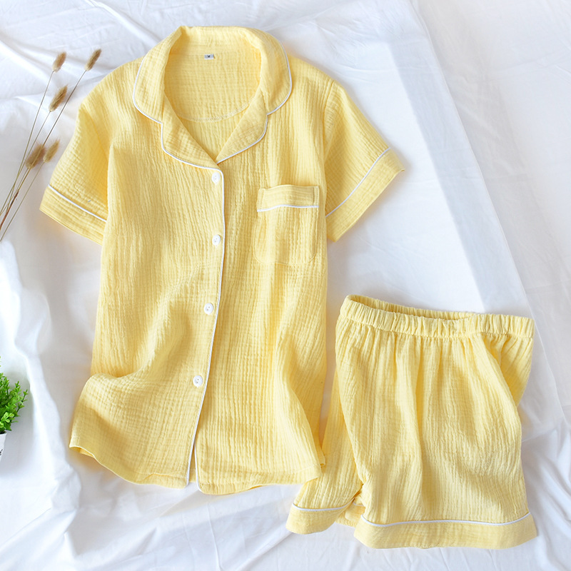 Der Musselin Baumwoll Pyjama