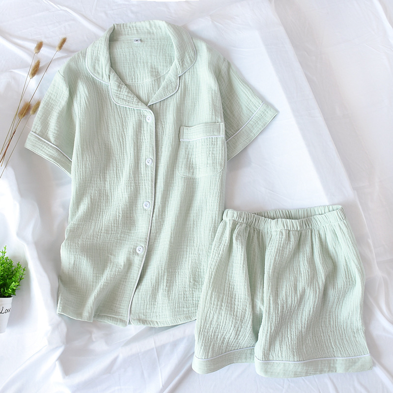 Der Musselin Baumwoll Pyjama