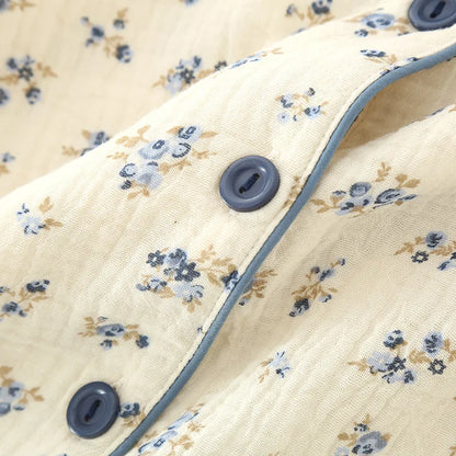 Flora - Musselin Baumwolle Pajama