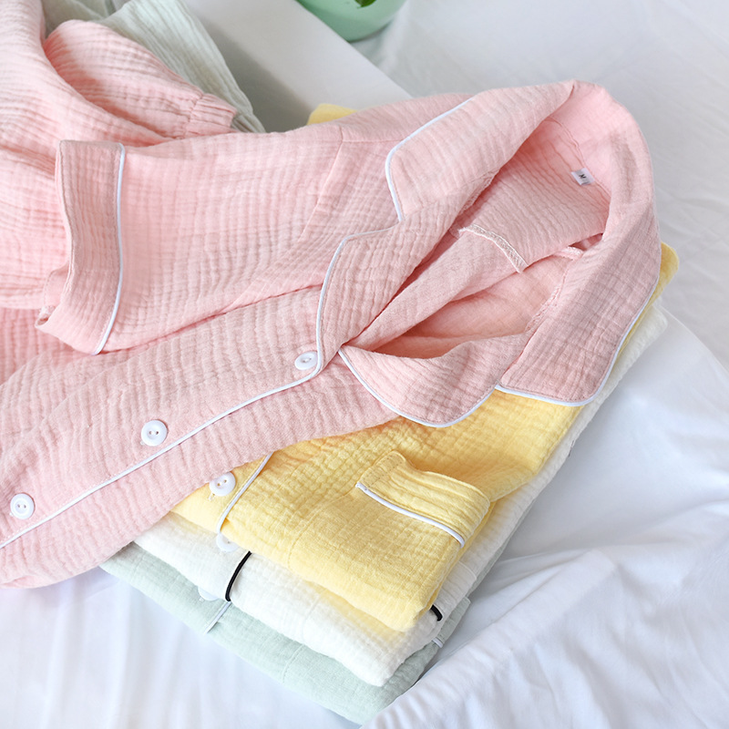 Der Musselin Baumwoll Pyjama