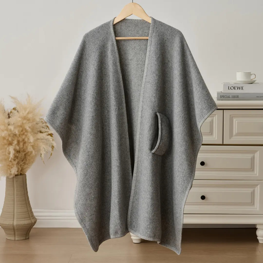 Premium Fleece Poncho