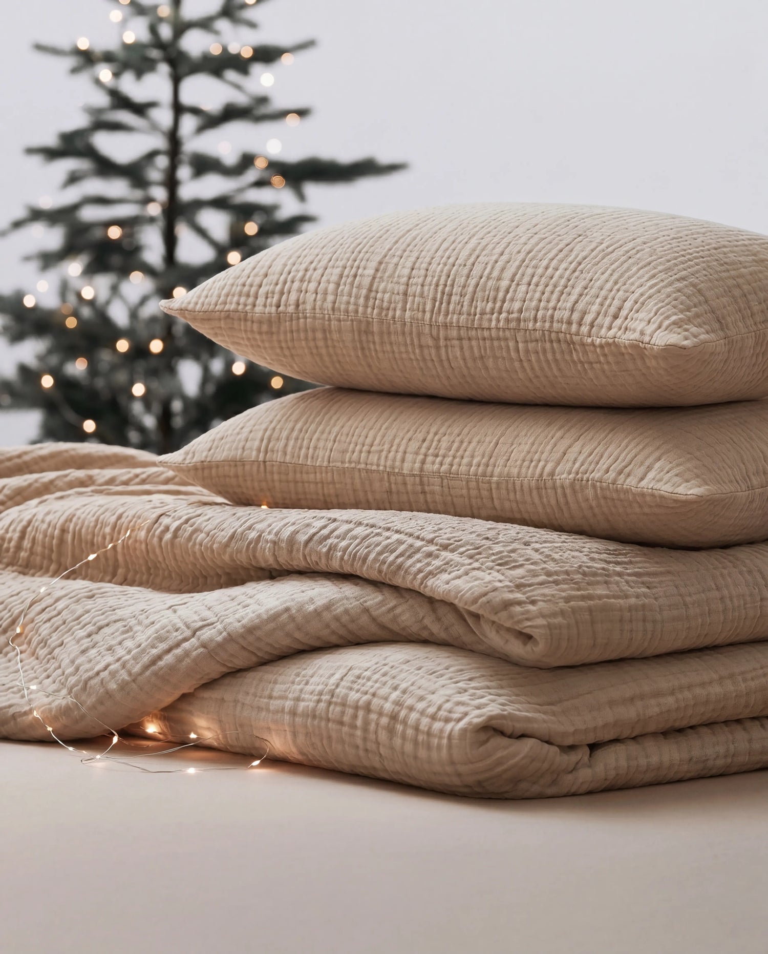 Die neue Winter Musselindecke – 100 % Musselin-Baumwolle (1+1 Gratis)