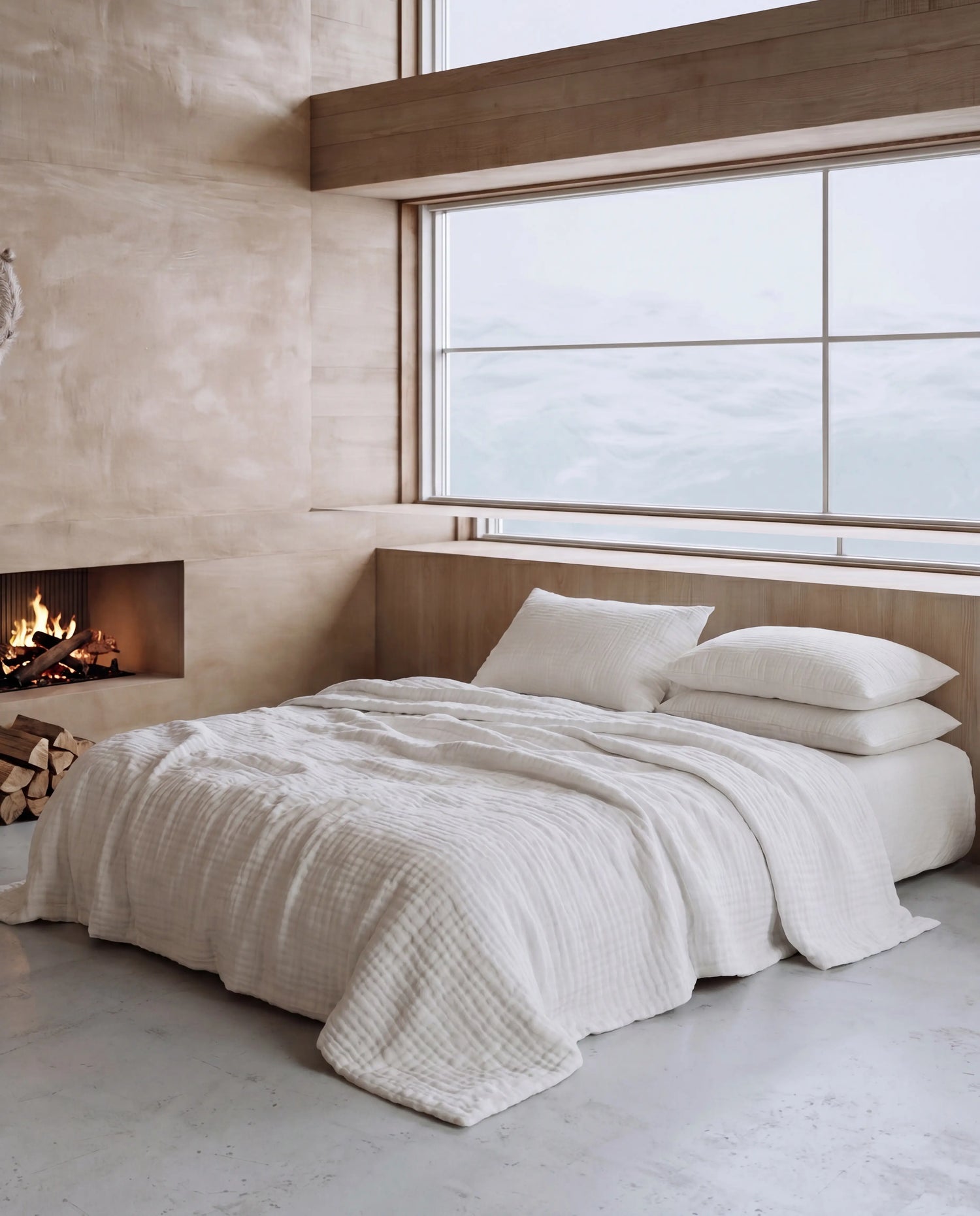 Die neue Winter Musselindecke – 100 % Musselin-Baumwolle (1+1 Gratis)
