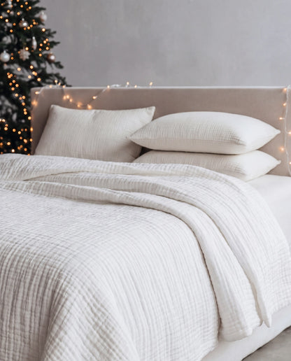 Die neue Winter Musselindecke – 100 % Musselin-Baumwolle (1+1 Gratis)