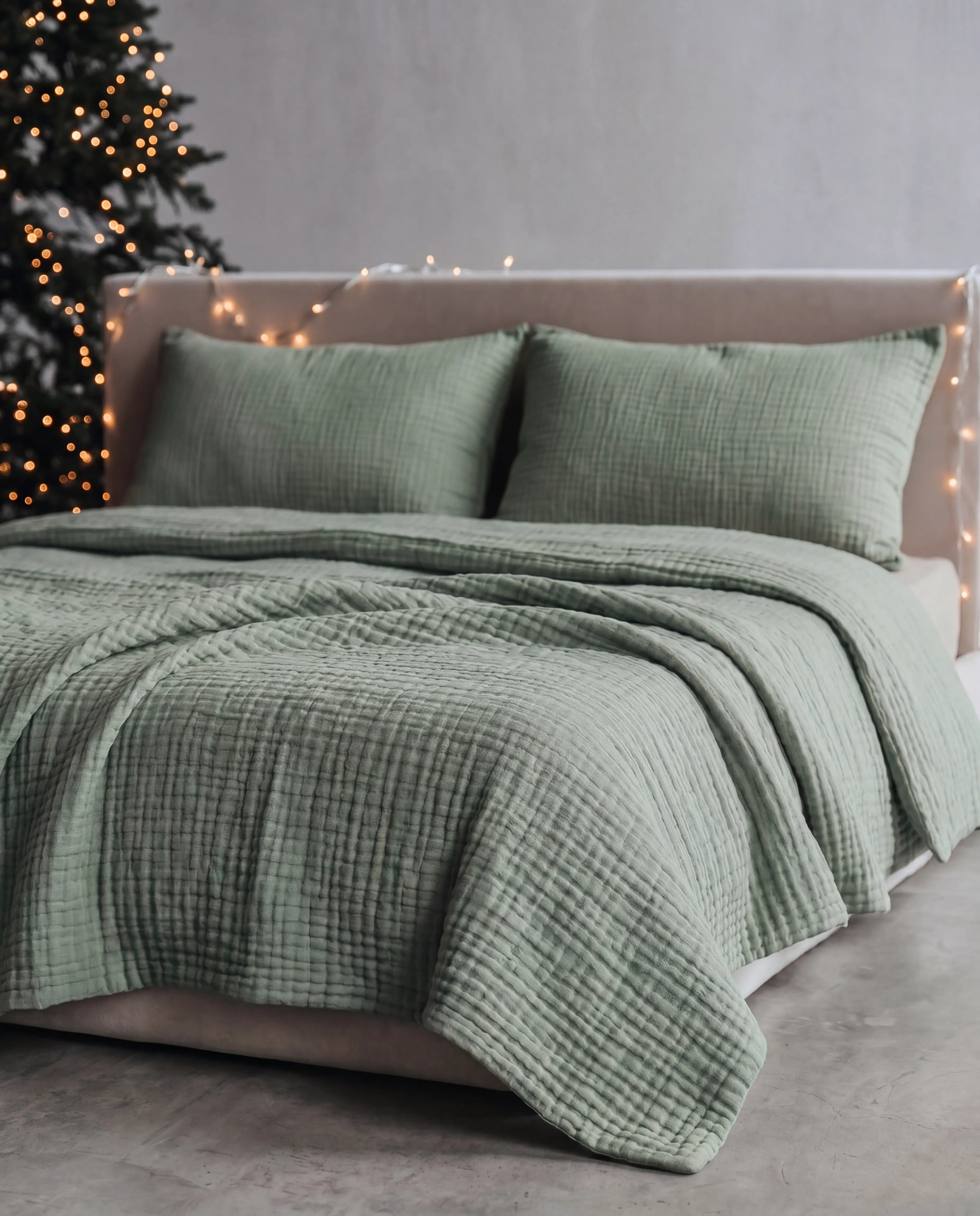 Die neue Winter Musselindecke – 100 % Musselin-Baumwolle (1+1 Gratis)